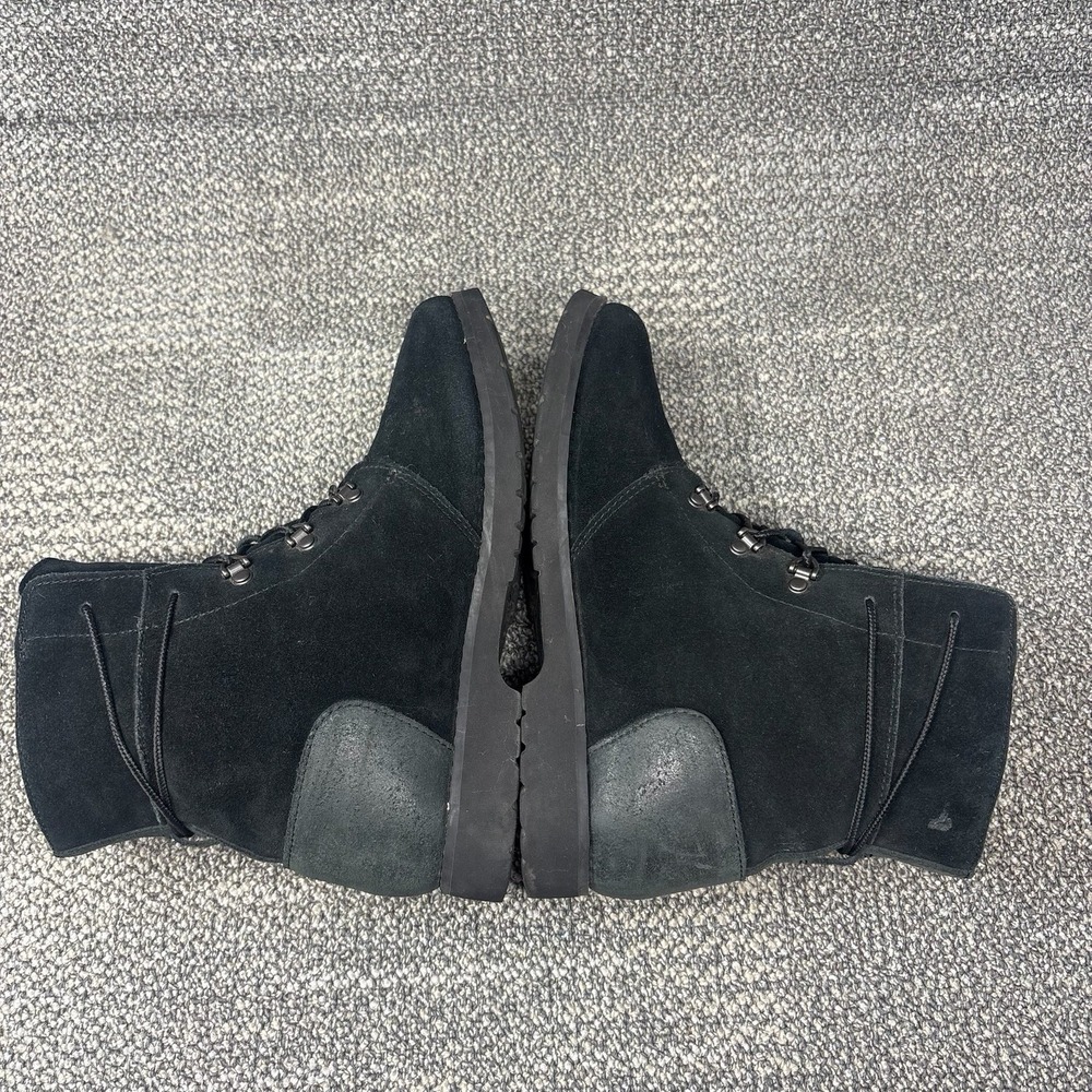 The North Face Ballard Lace II Black Suede Winter Boots Women's Size 9 - Picture 6 of 8